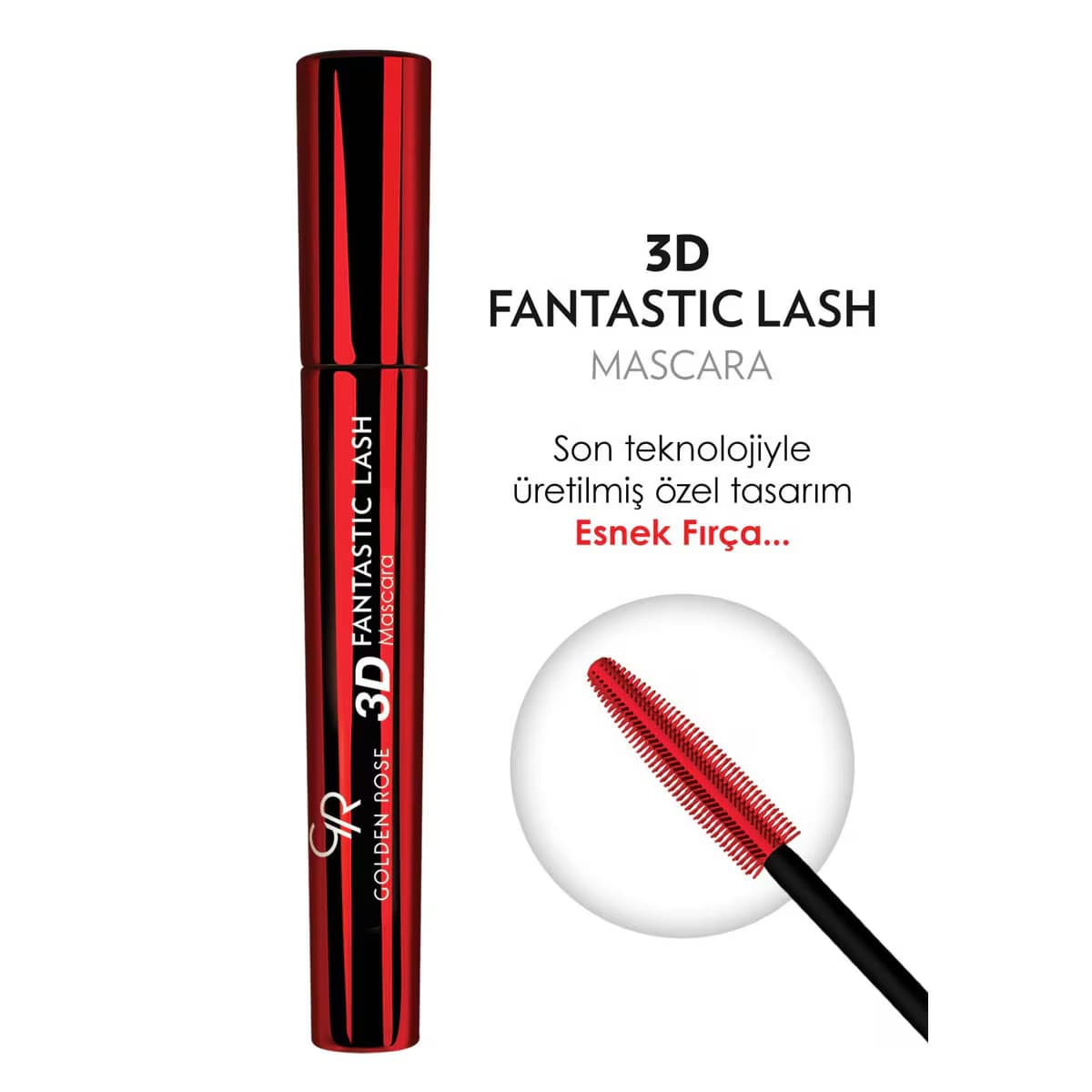 Golden Rose 3D Fantastic Maskara Black 5