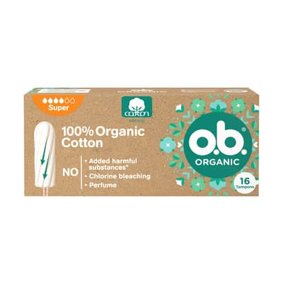 Ob Organik Tampon Super 16 Adet