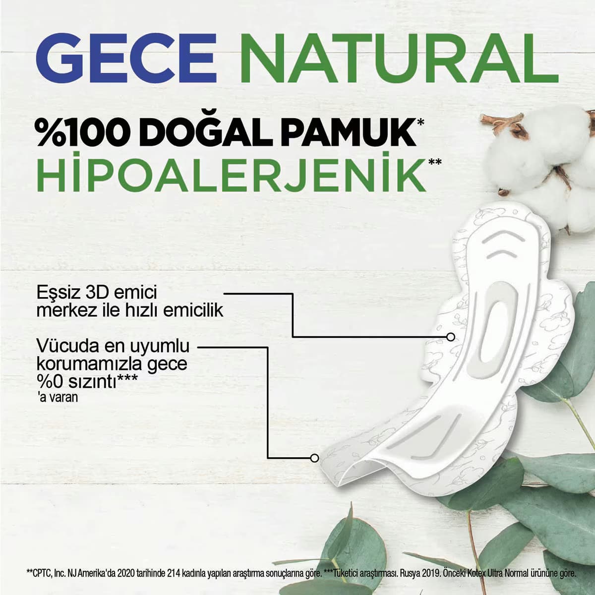 Kotex Natural Ultra Quadro Gece 14 2