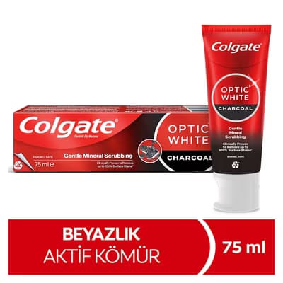 Colgate Optic White Aktif Kömür 75 ml
