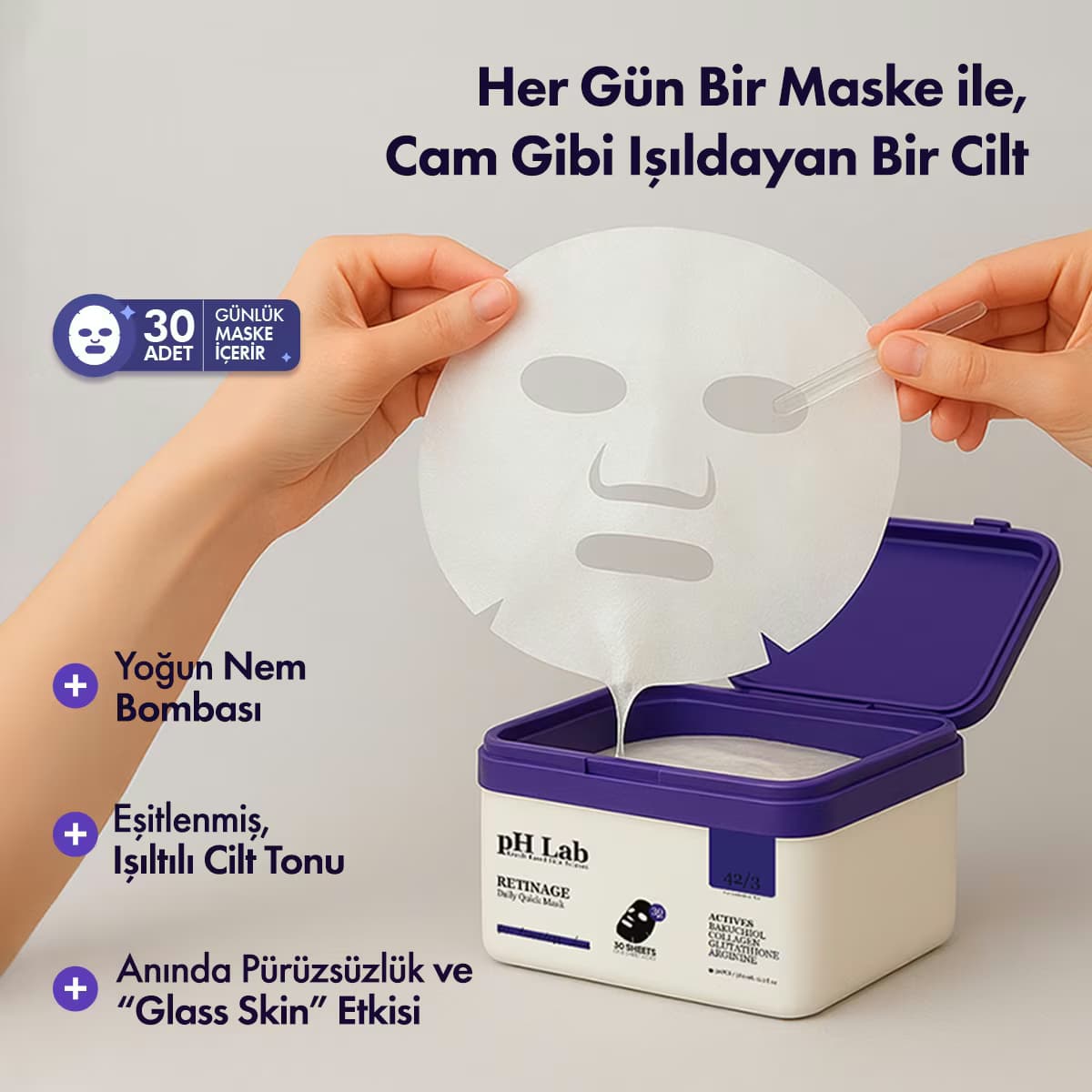 Ph Lab Retinage 30'lu Maske 360 ml 2