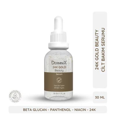 Derminix 24K Gold Beauty Cilt Serumu 30 ml