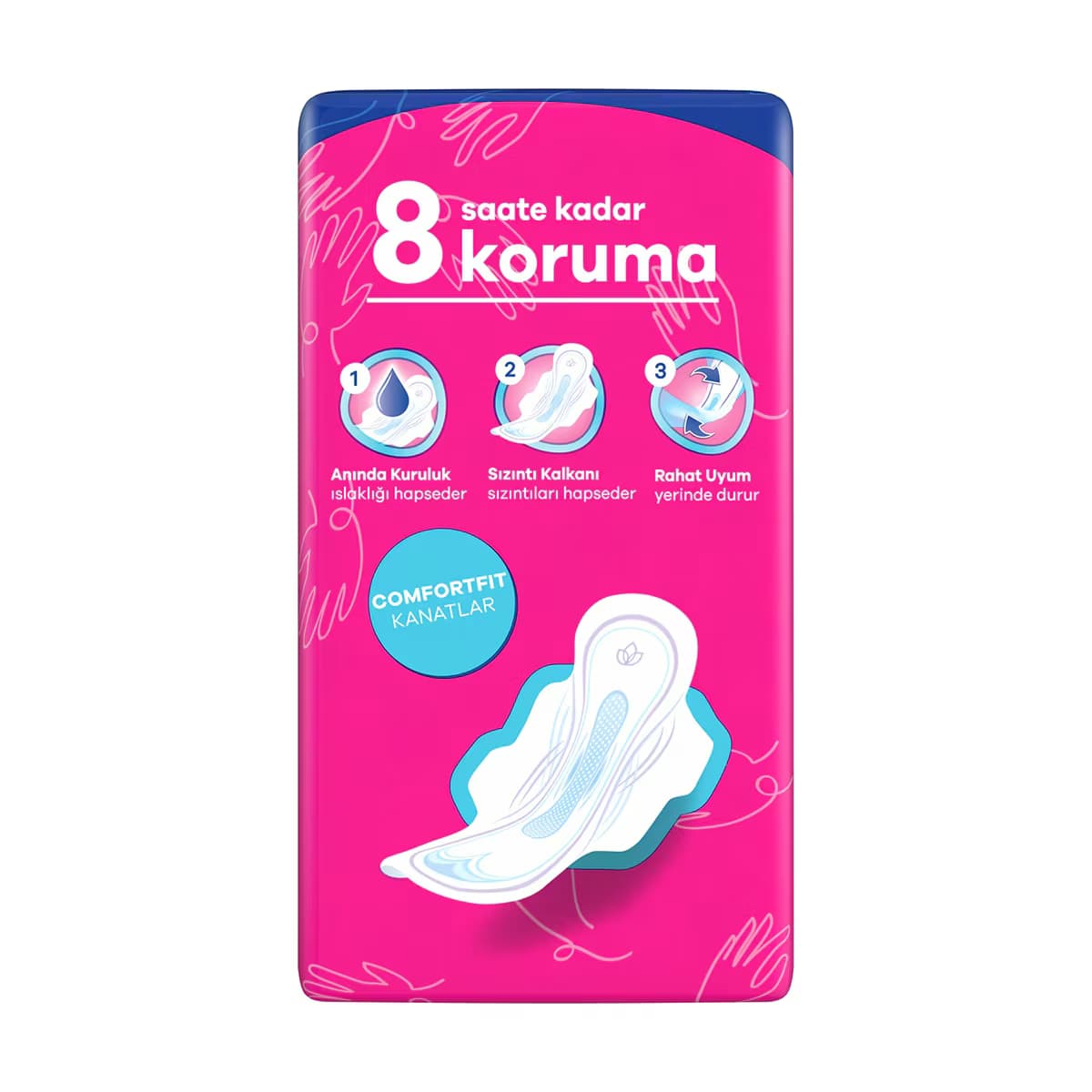 Orkid Ultra Extra Dörtlü Uzun 28'li 4