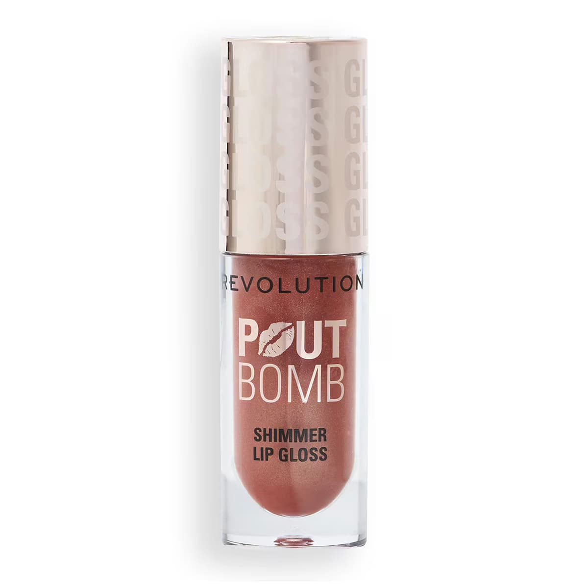 Revolution Shimmer Bomb Gloss Nude Glow 2