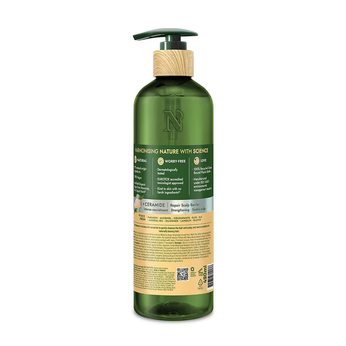 Naturals By Watsons Argan Şampuan 490 ml 3