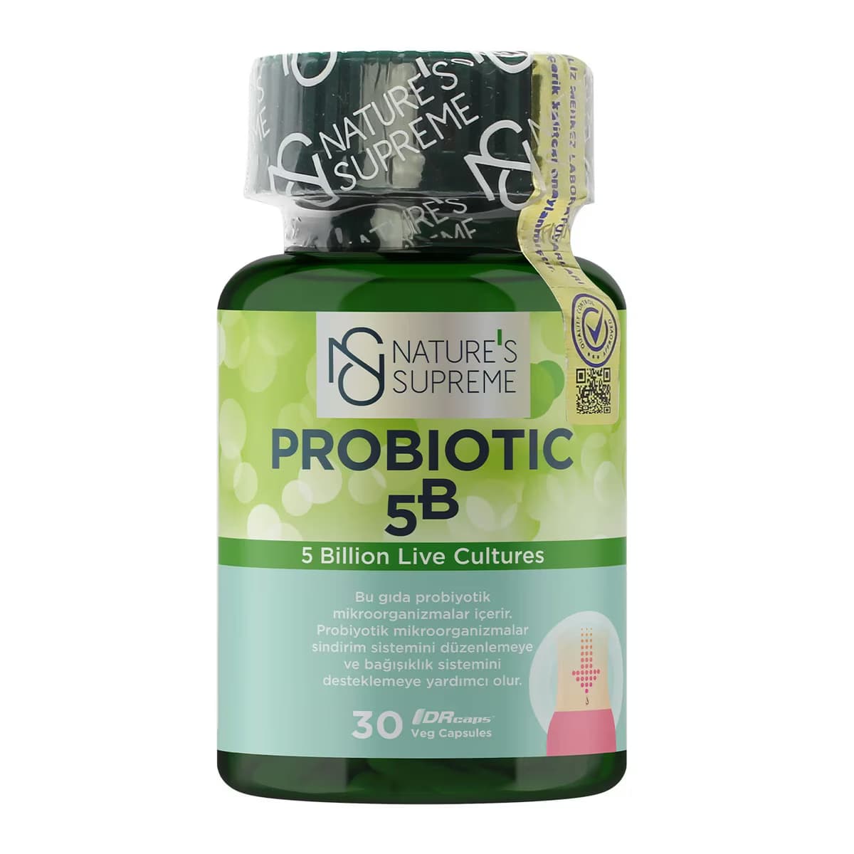 Nature's Supreme Probiotic 5B 30 Kapsül 4