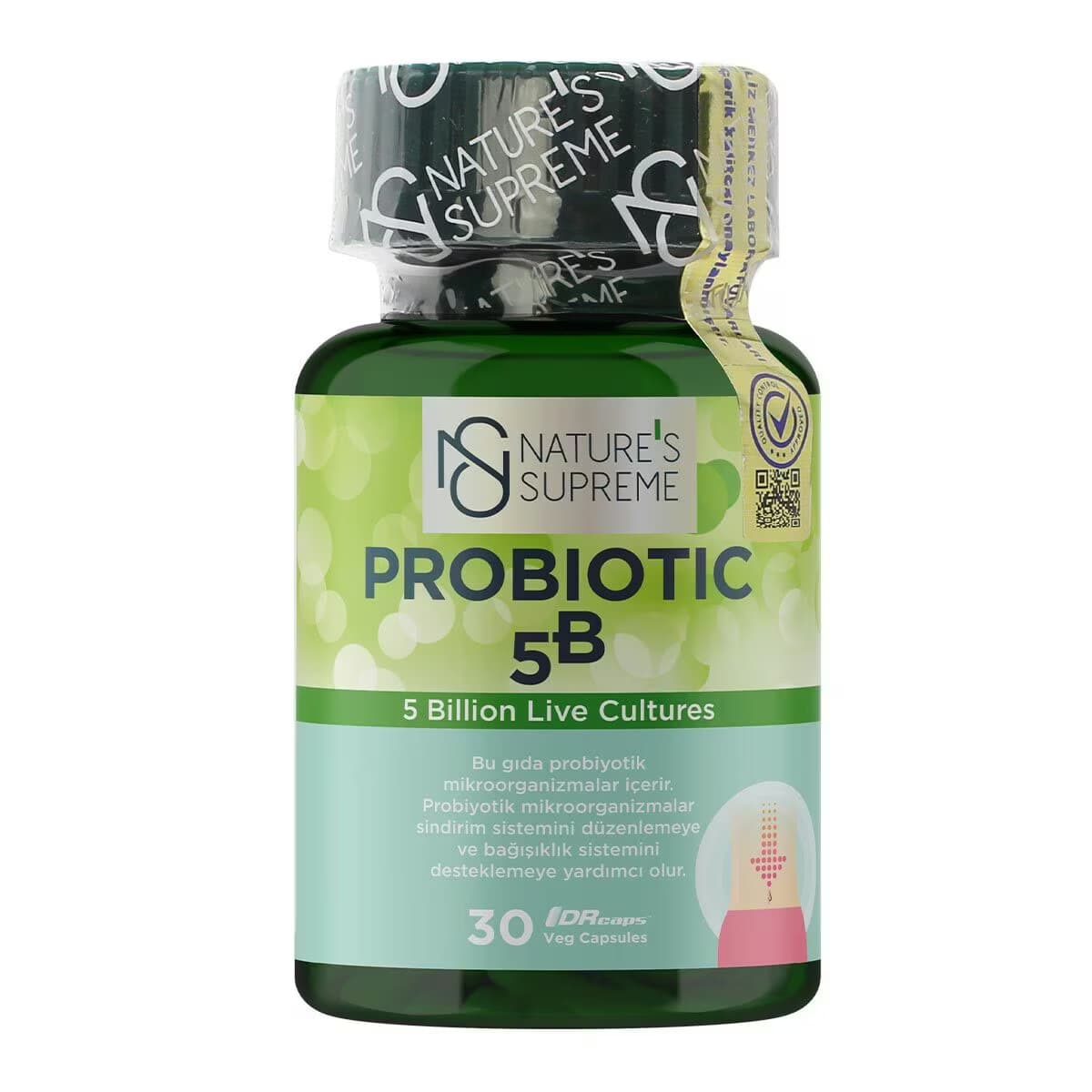 Nature's Supreme Probiotic 5B 30 Kapsül 5
