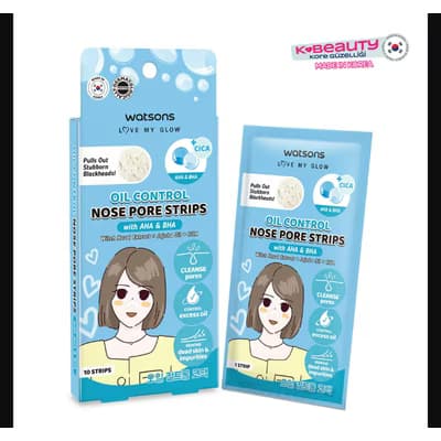 Watsons Yağ Kontrol Burun Bandı AHA&BHA 10'lu