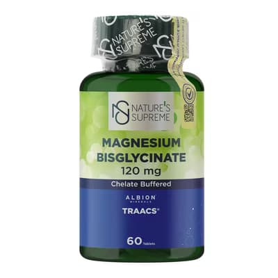 Natures Supreme Magnezyum 120 Mg 60 Tablet