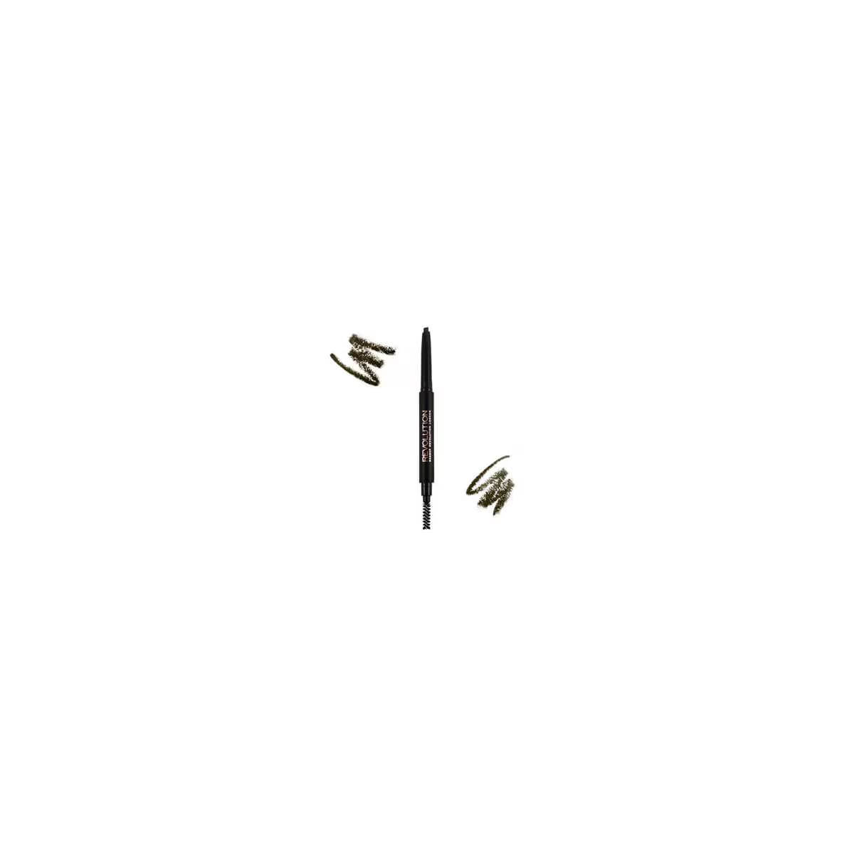 Revolution Duo Brow Kalem Medium Brown 4