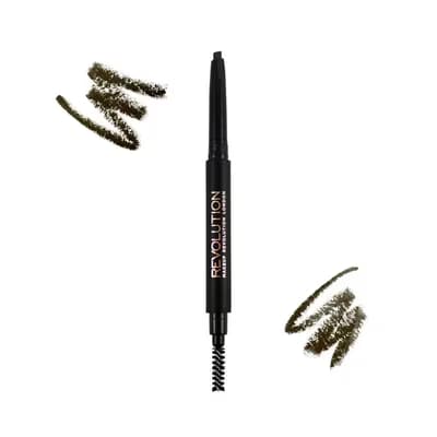Revolution Duo Brow Kalem Medium Brown
