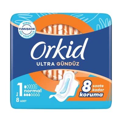 Orkid Ultra Extra Ped Tekli Normal 8 Adet