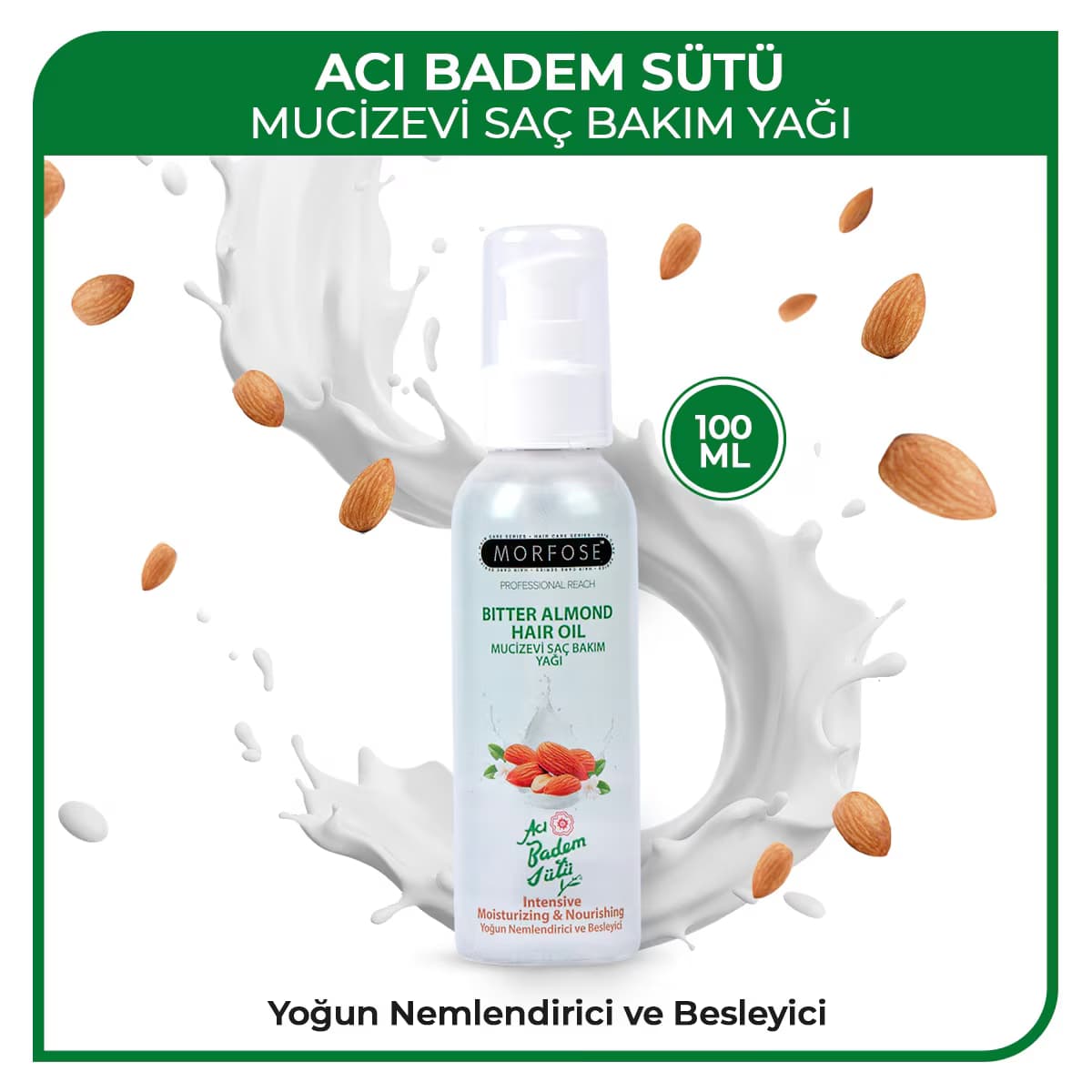 Morfose Saç Bakım Yağı Acıbadem 100 ml