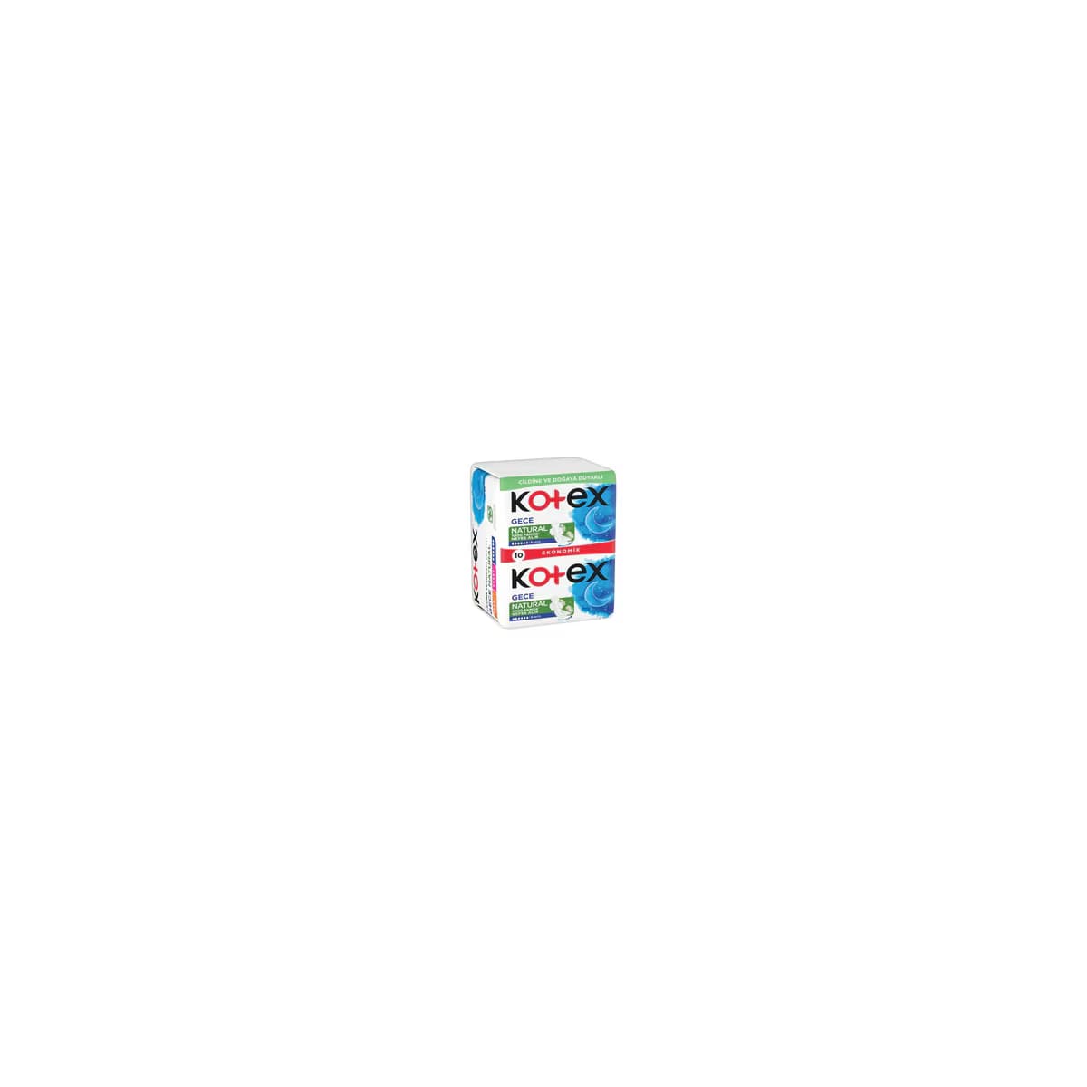 Kotex Natural Ultra Double Gece Pedi 10'lu 3