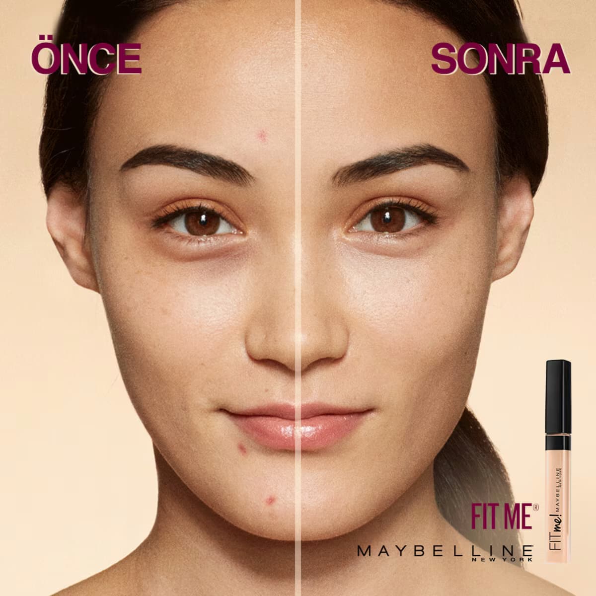 Maybelline New York Fit Me Kapatıcı 15 Fair 3