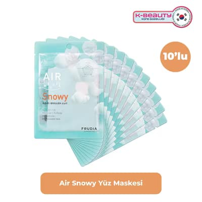 Frudia Air Snowy Maske 10'lu
