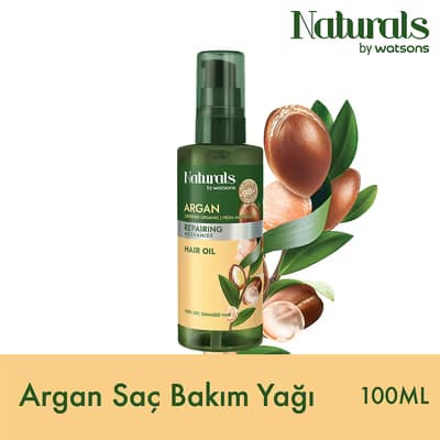 Naturals By Watsons Argan Saç Yağı 100 ml