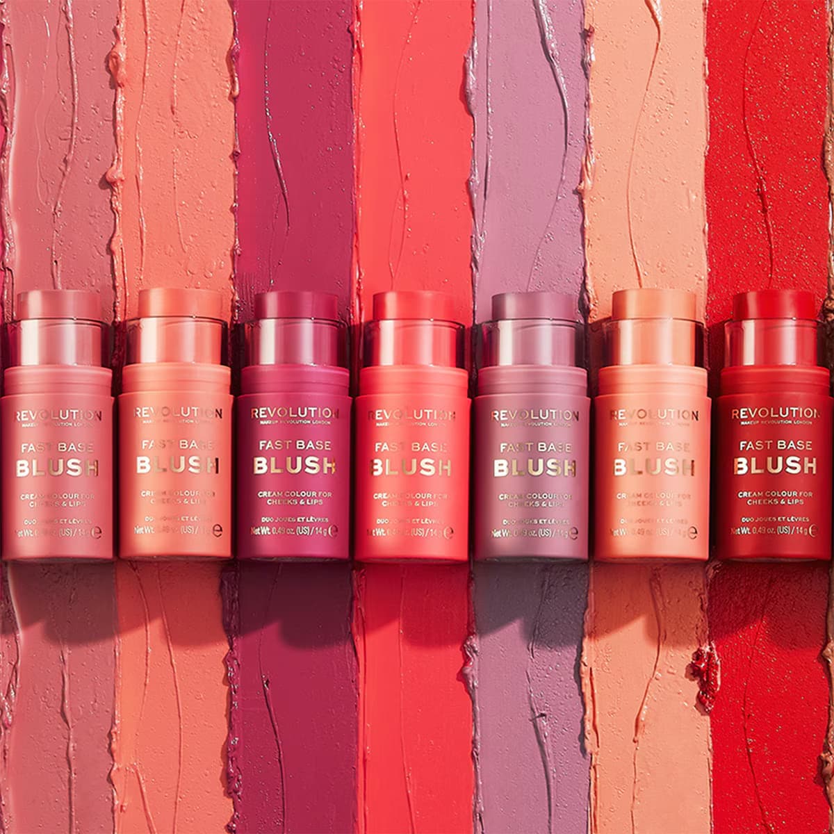 Revolution Fast Base Allık Stick Rose 4