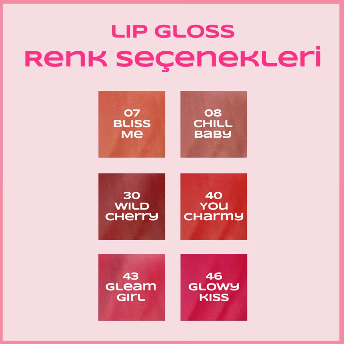 Unfilter Beauty Lip Gloss 43 Gleam Girl 4