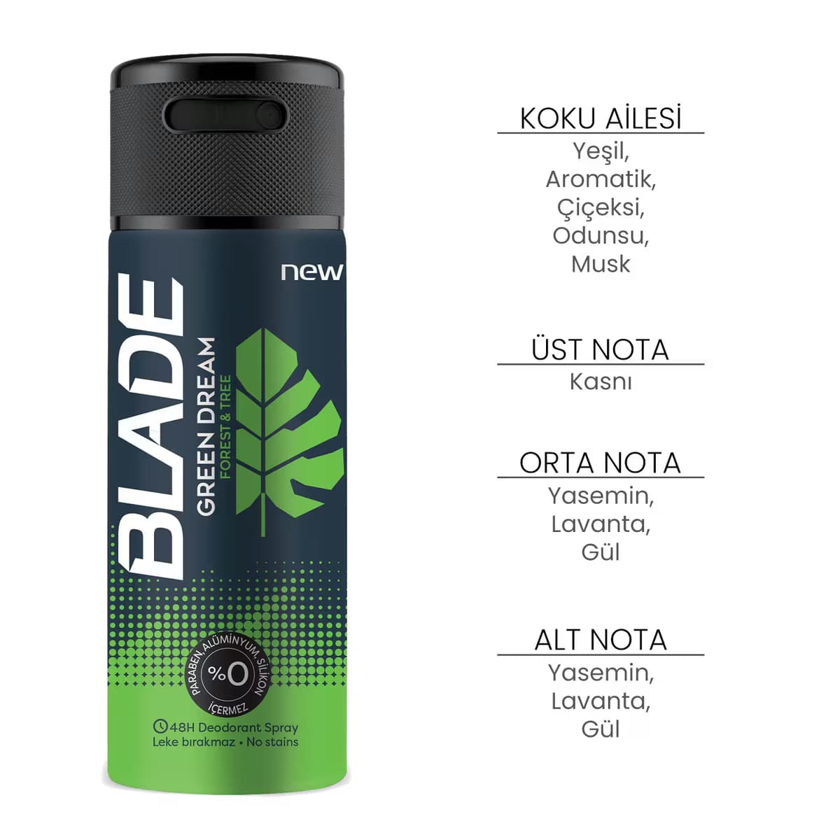 Blade Deodorant Green Dream 150 ml 2