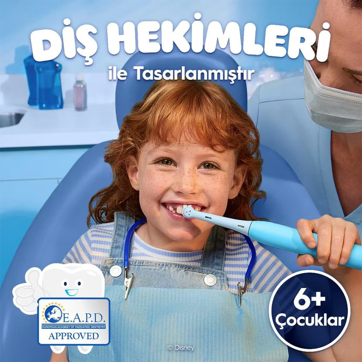 ORAL-B İO STITCH ŞARJLI ÇOCUK DİŞ FIRÇASI 4
