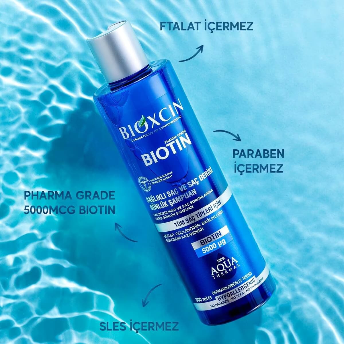 Bioxcin Biotin Şampuan 300 ml 3