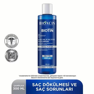 Bioxcin Biotin Şampuan 300 ml