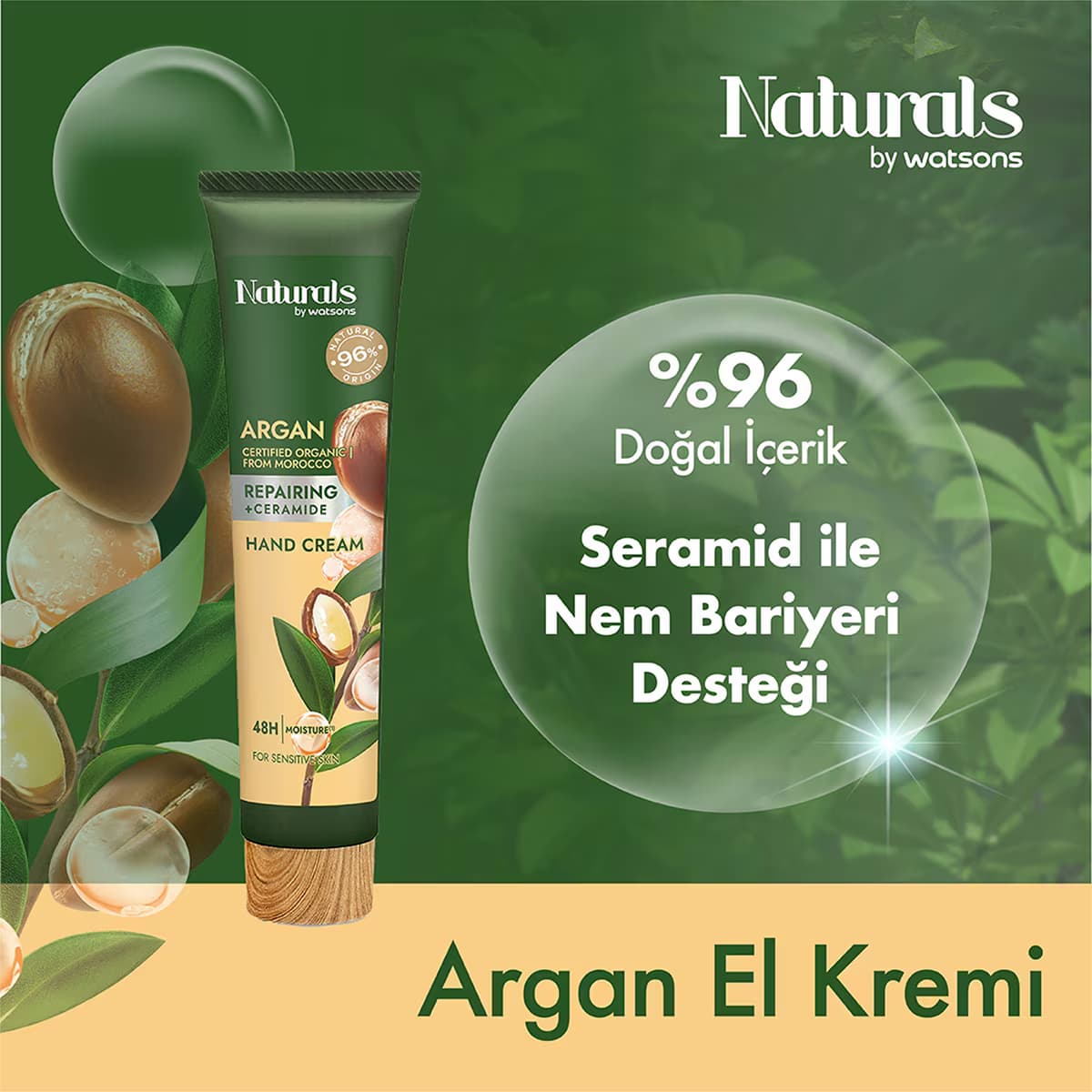 Naturals By Watsons Argan El Kremi 30 ml 2