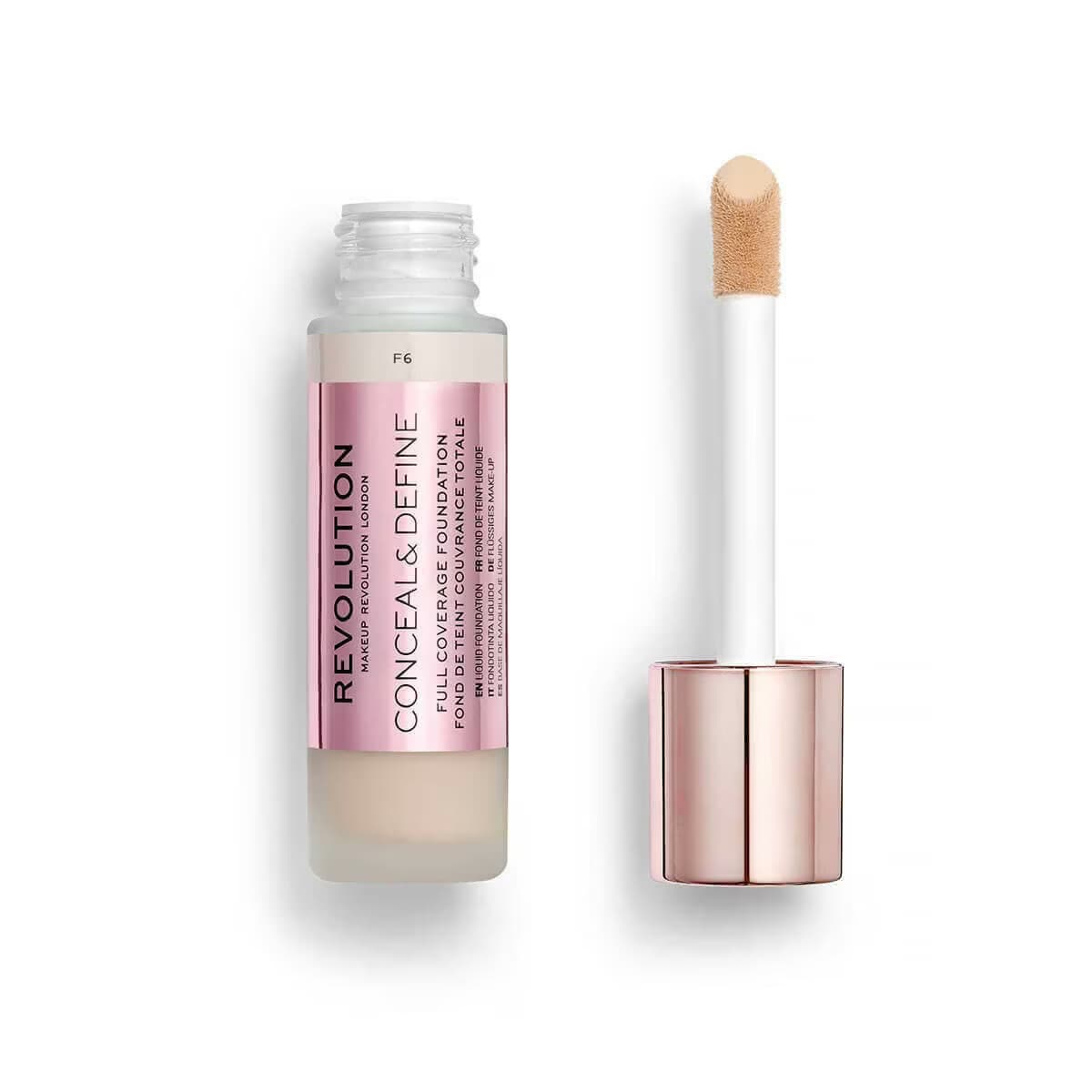 Revolution Conceal & Define Fondöten F6 2