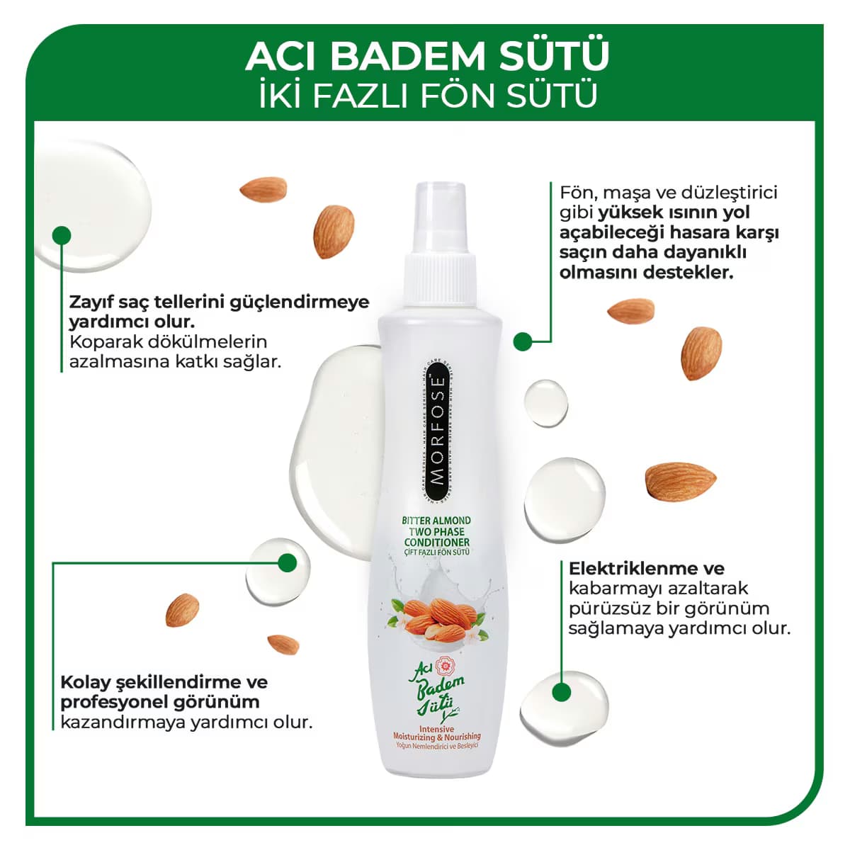 Morfose Fön Suyu Acıbadem 240 ml 3
