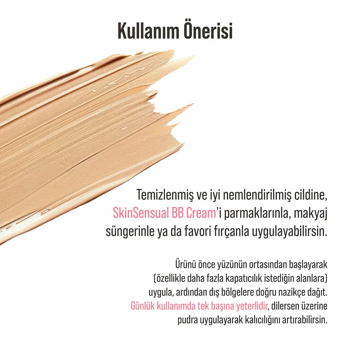 Skin Sensual SPF 50+ BB Krem Medium 50 ml 4