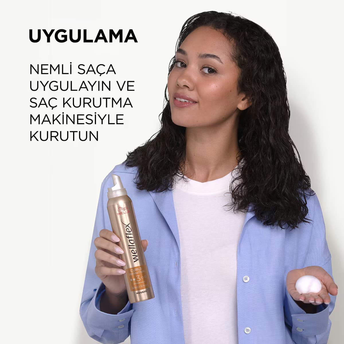 Wellaflex Curls Saç Köpüğü Güçlü 200 ml 4