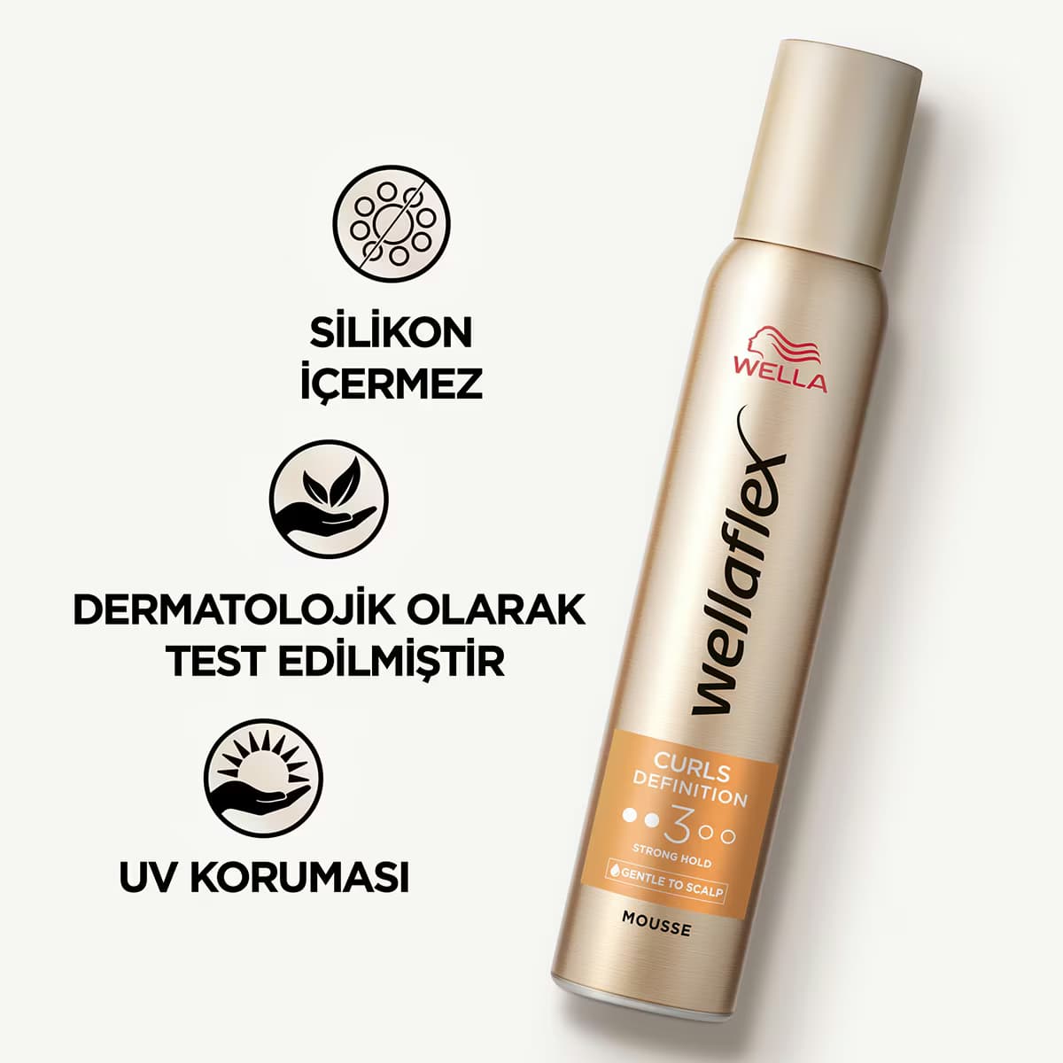 Wellaflex Curls Saç Köpüğü Güçlü 200 ml 5