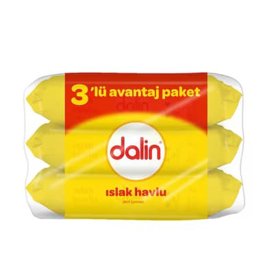 Dalin Klasik Islak Mendil 3 Paket 56 Adet