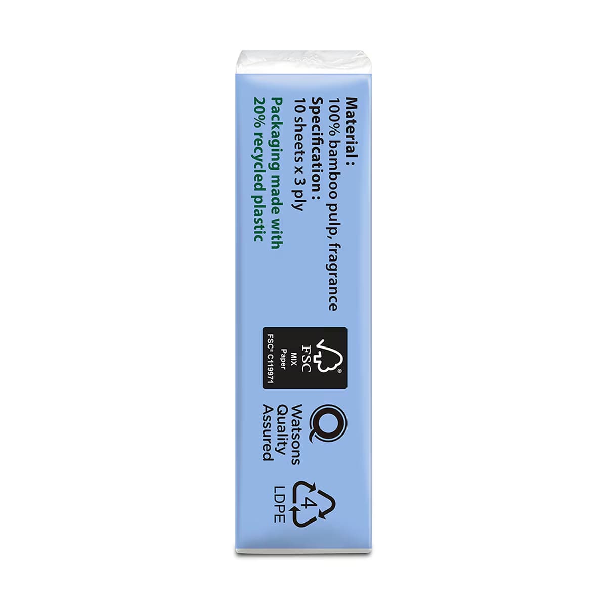 Watsons Baby Powder Mini Cep Mendili 10x10 4