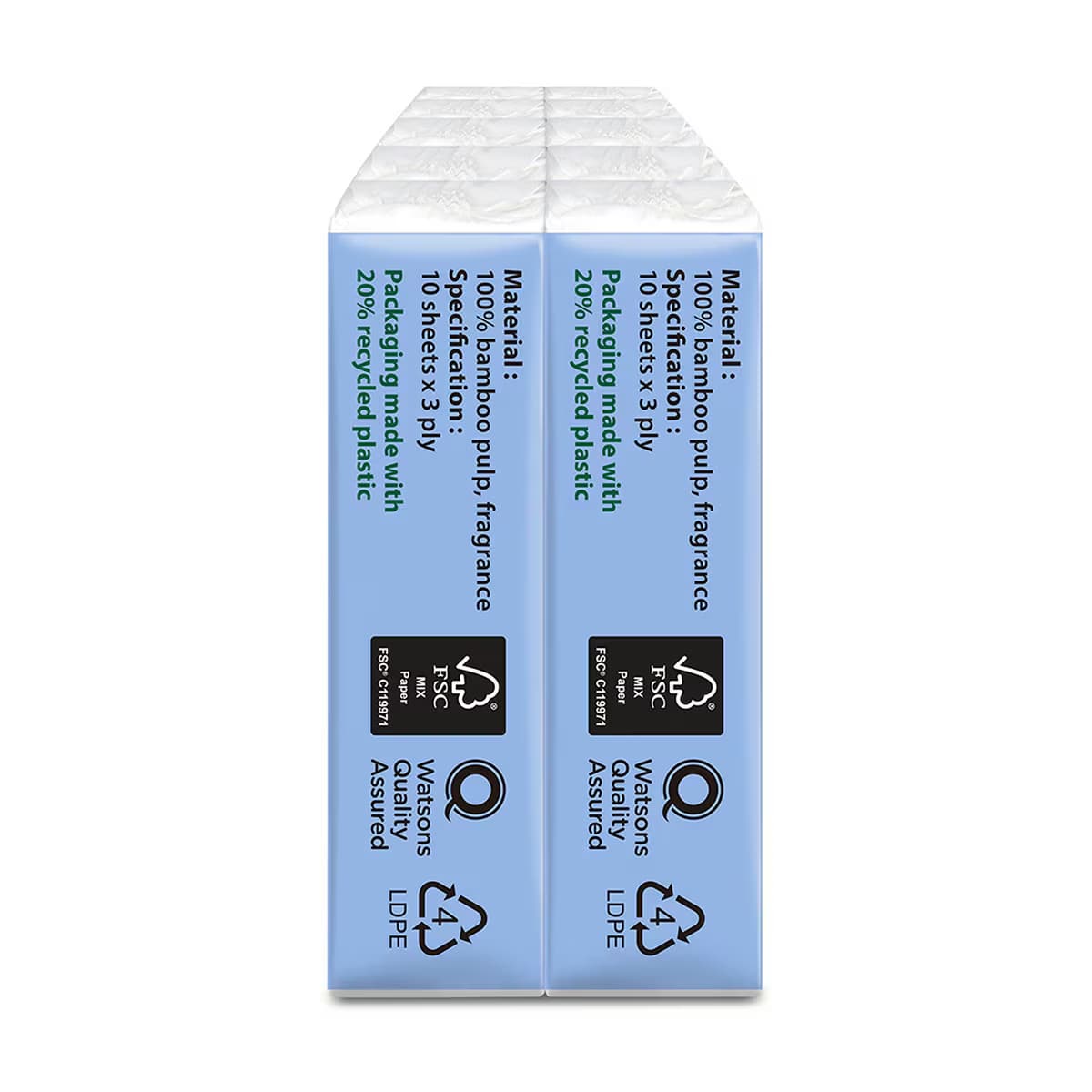 Watsons Baby Powder Mini Cep Mendili 10x10 5