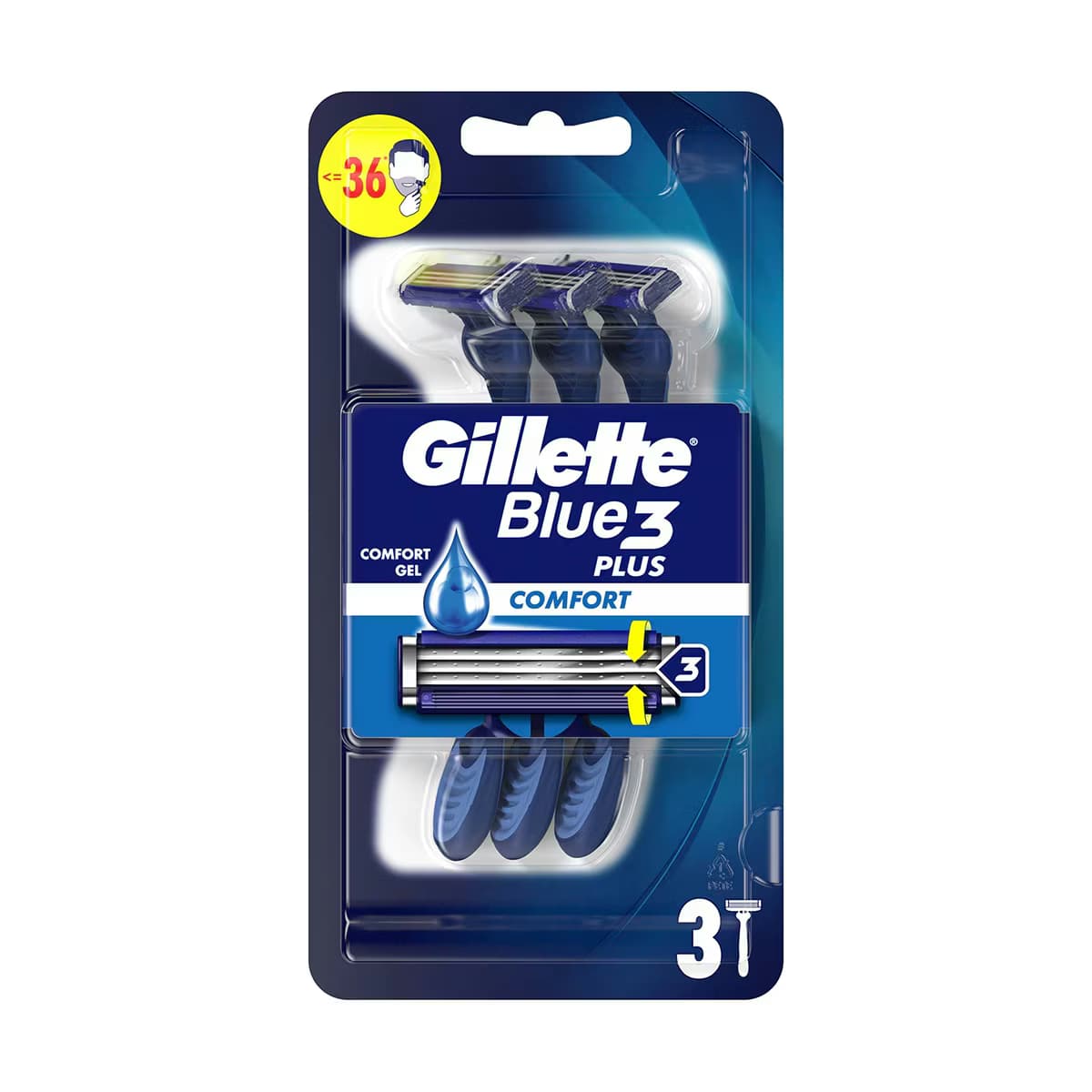 Gillette Blue3 Kullan At Tıraş Bıçağı 3 Adet 2
