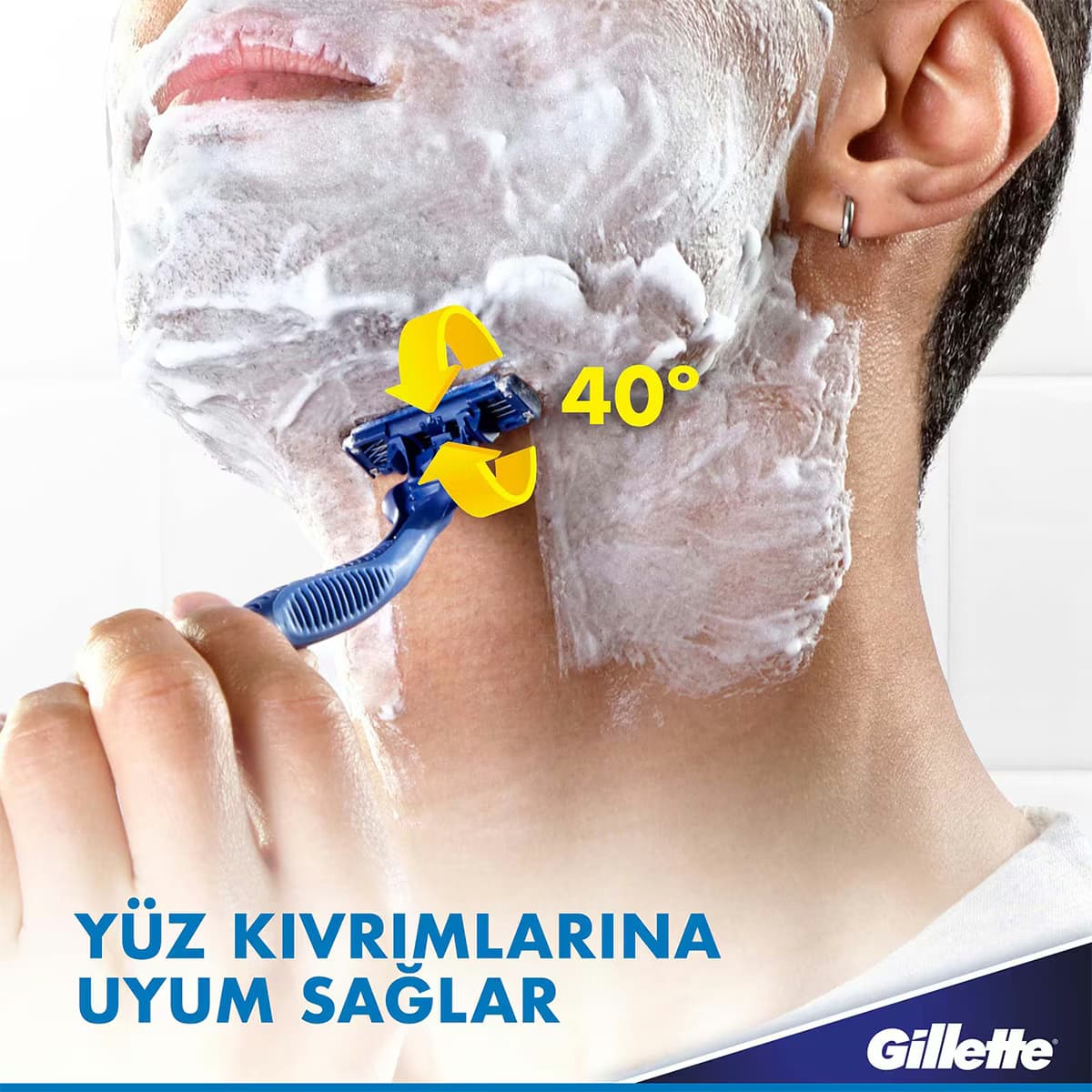 Gillette Blue3 Kullan At Tıraş Bıçağı 3 Adet 5