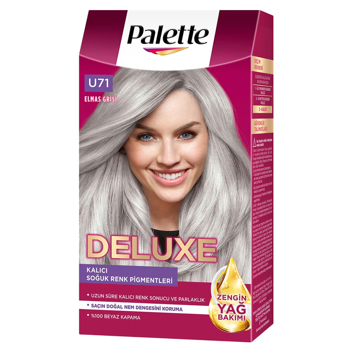 Palette Deluxe U71 Buzul grisi 3