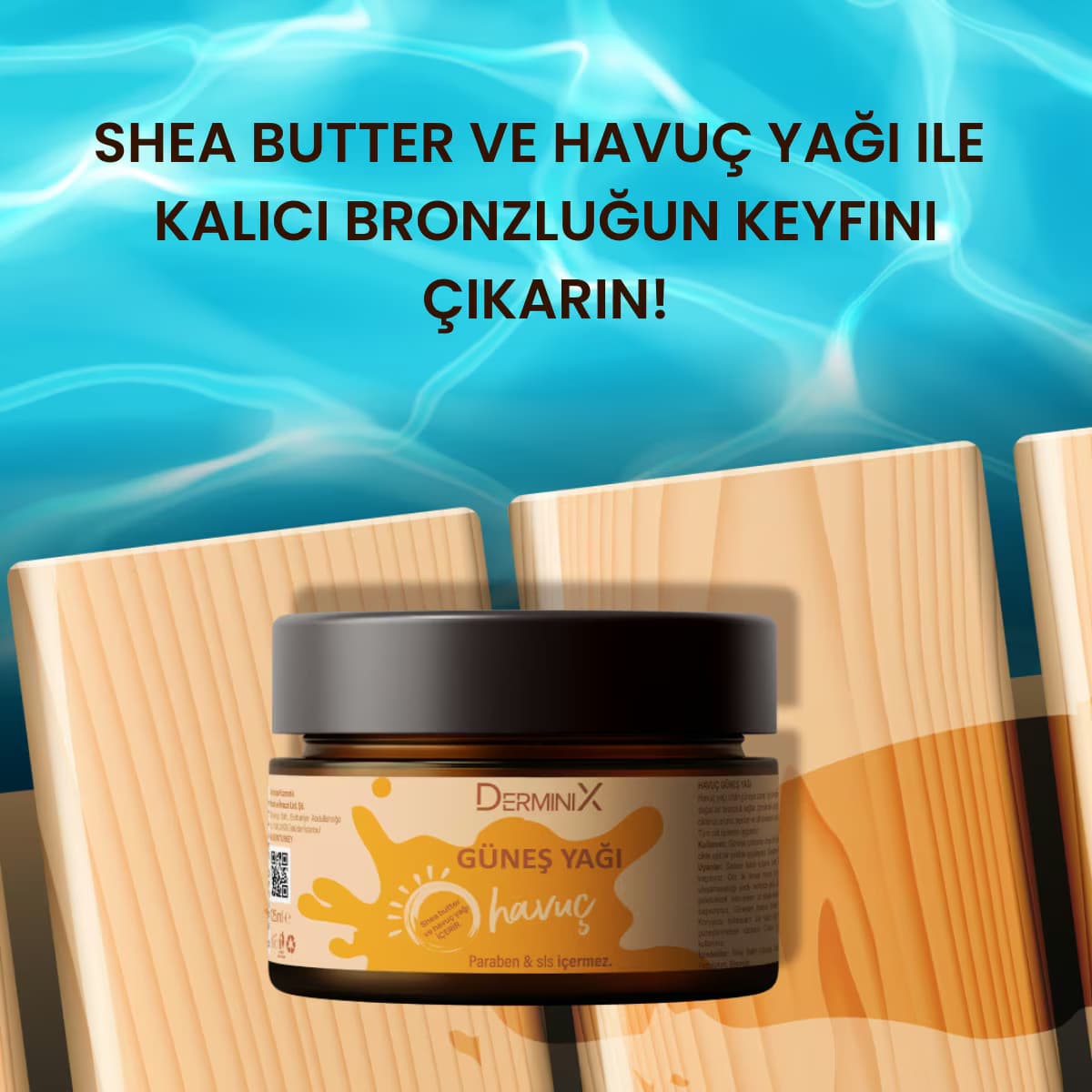 Derminix Güneş Yağı Havuç 125 ml 2