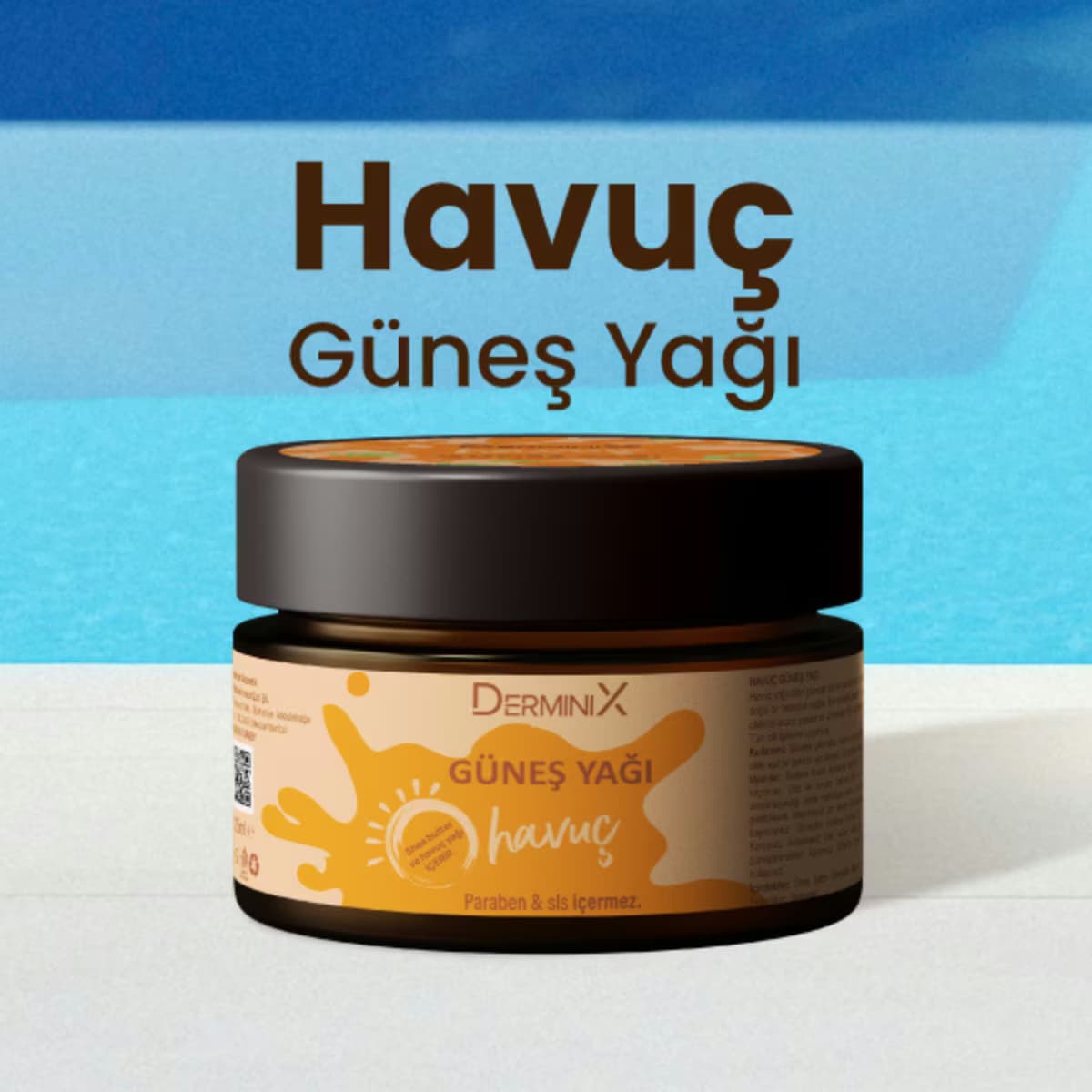 Derminix Güneş Yağı Havuç 125 ml 3