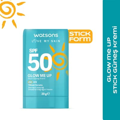 Watsons Glow Me Up SPF50 Sun Stick 20 g