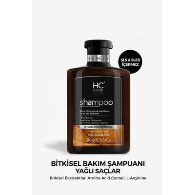 HC Care Yağlı Saçlar İçin Şampuan 340 ml