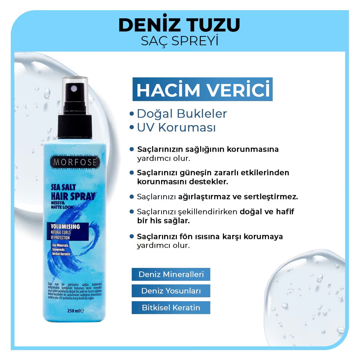 Morfose Deniz Tuzu Spreyi 250 ml 3