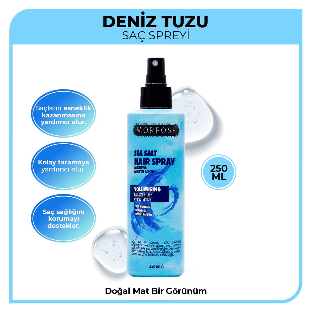 Morfose Deniz Tuzu Spreyi 250 ml 5