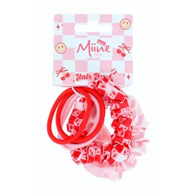 Miine Cherry Pop Saç Bandı Seti 6'lı