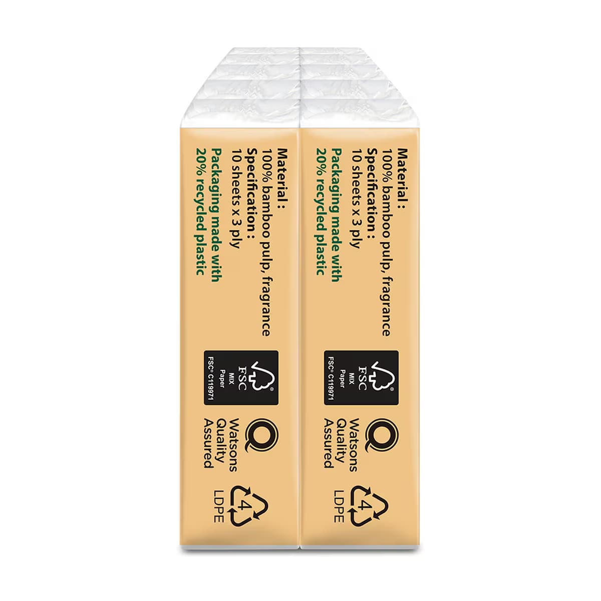 Watsons Jasmine Mini Cep Mendili 10x10 4