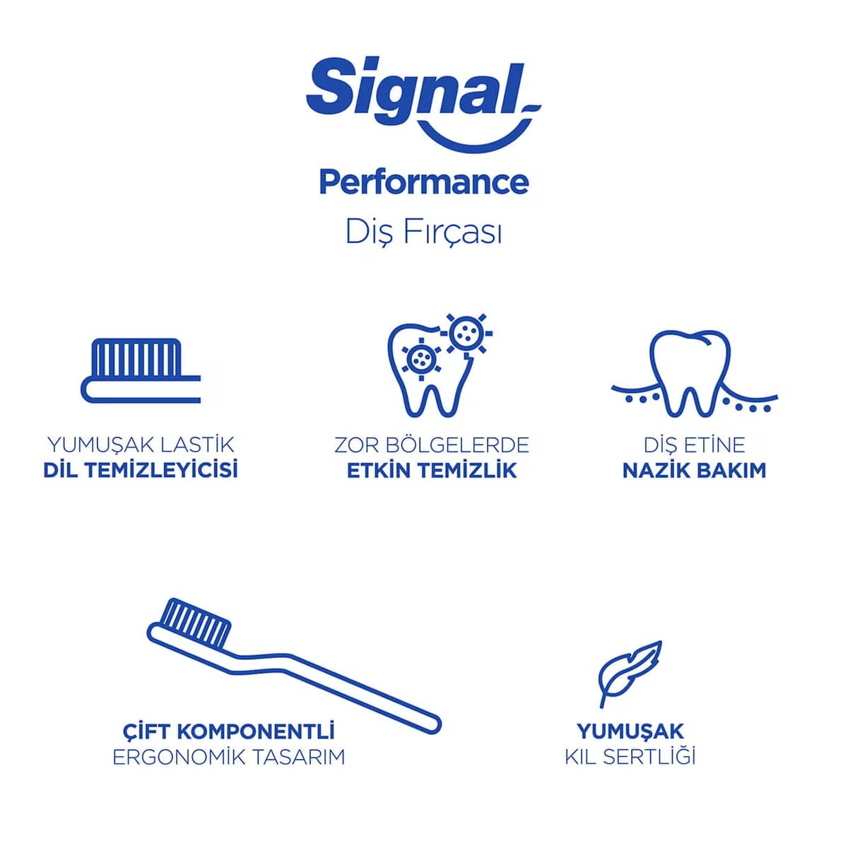 Signal Diş Fırçası Performance 2+1 30 gr 4