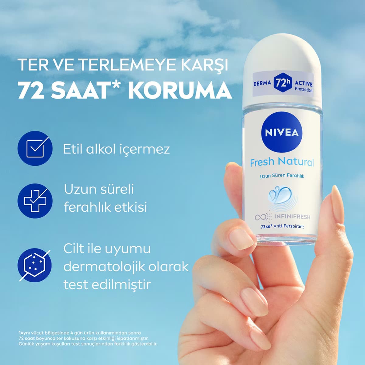 Nivea Fresh Roll-On 50 ml 3