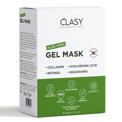 Clasy Care Aloevera Jel Maske 20x10 ml